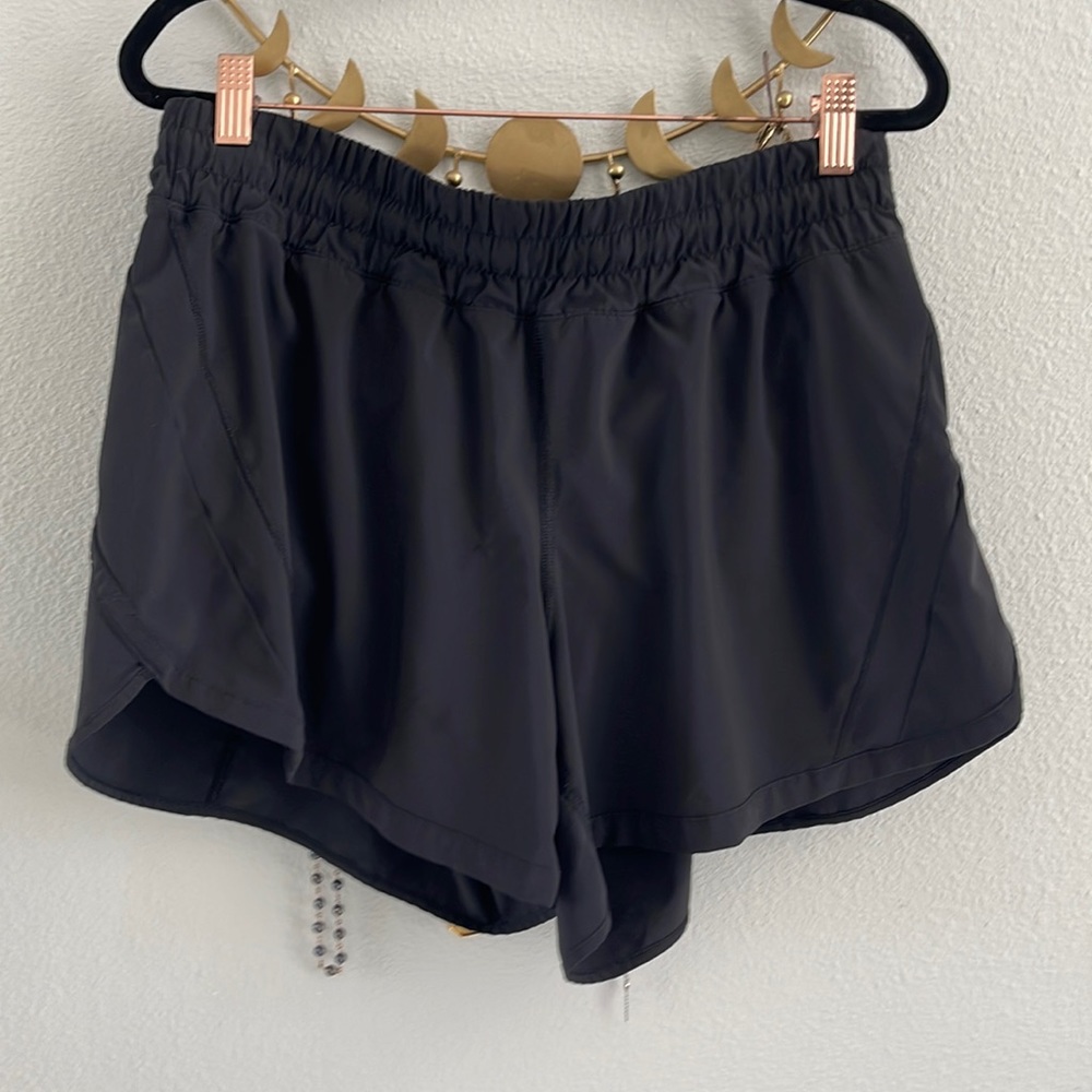 Track that lined lululemon running short size 12